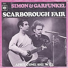 Simon &amp; Garfunkel — Scarborough Fair/Canticle cover artwork