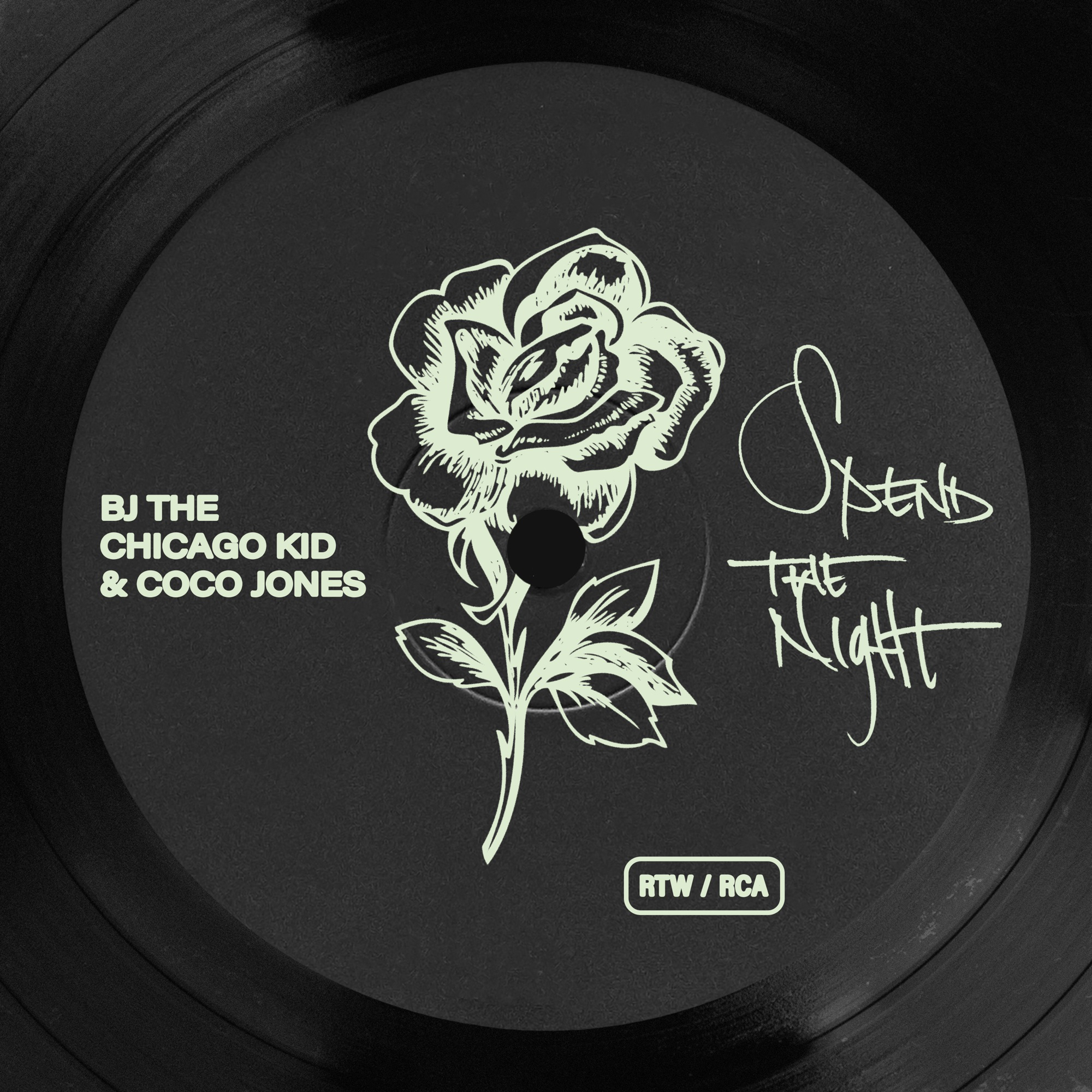 BJ The Chicago Kid & Coco Jones — Spend The Night cover artwork