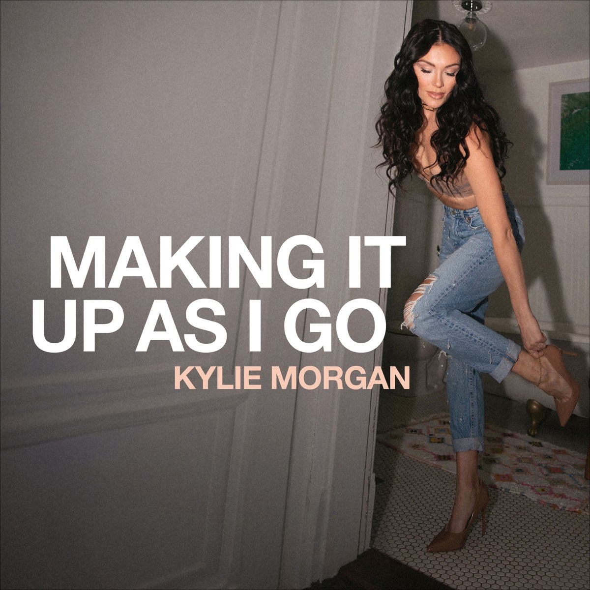 Kylie Morgan Making It Up as I Go cover artwork