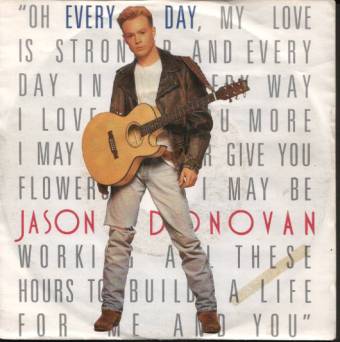 Jason Donovan — Every Day (I Love You More) cover artwork