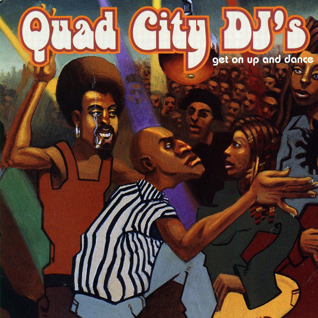Quad City DJ&#039;s Get on up and Dance cover artwork