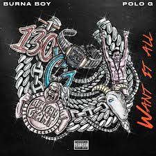 Burna Boy featuring Polo G — Want It All cover artwork
