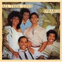 DeBarge All This Love cover artwork
