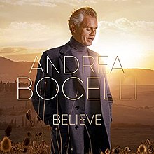 Andrea Bocelli Believe cover artwork