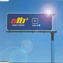 ATB Don&#039;t Stop! cover artwork