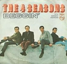 The Four Seasons Beggin&#039; cover artwork