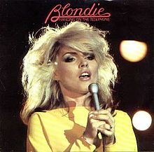 Blondie Hanging On The Telephone cover artwork