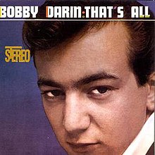 Bobby Darin That&#039;s All cover artwork