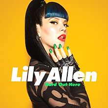 Lilly Allen — Hard Out There cover artwork