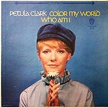 Petula Clark — Colour My World cover artwork
