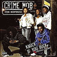 Crime Mob featuring Lil Scrappy — Knuck If You Buck cover artwork