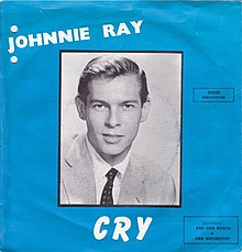 Johnnie Ray — Cry cover artwork