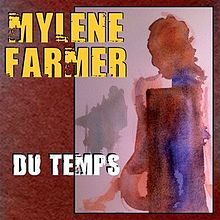 Mylène Farmer Du Temps cover artwork