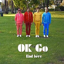 OK Go End Love cover artwork
