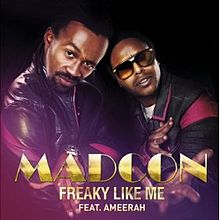 Madcon ft. featuring Ameerah Freaky Like Me cover artwork