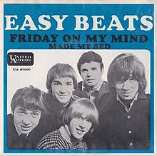 The Easybeats — Friday on My Mind cover artwork
