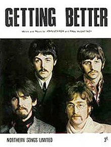 The Beatles Getting Better cover artwork