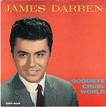 James Darren — Goodbye Cruel World cover artwork