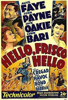 Various Artists Hello, Frisco, Hello! (Soundtrack) cover artwork