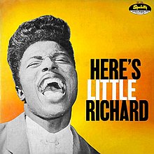 Little Richard Here&#039;s Little Richard cover artwork