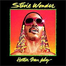 Stevie Wonder Hotter than July cover artwork