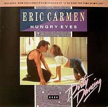 Eric Carmen Hungry Eyes cover artwork