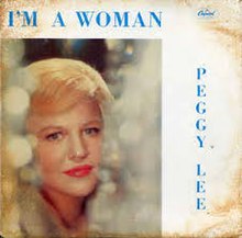 Peggy Lee — I&#039;m a Woman cover artwork
