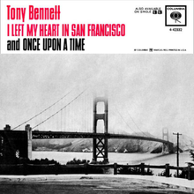 Tony Bennett I Left My Heart in San Francisco cover artwork