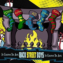 Backstreet Boys — It&#039;s Christmas Time Again cover artwork