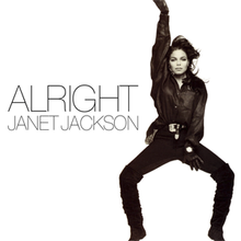 Janet Jackson — Alright cover artwork