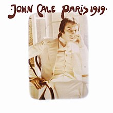 John Cale Paris 1919 cover artwork