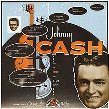 Johnny Cash Johnny Cash With His Hot and Blue Guitar cover artwork