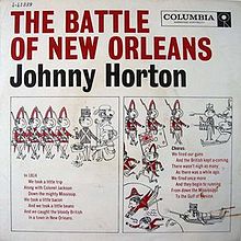 Johnny Horton — The Battle Of New Orleans cover artwork