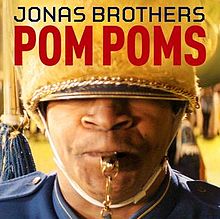 Jonas Brothers — Pompoms cover artwork