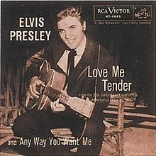 Elvis Presley — Love Me Tender cover artwork