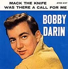 Bobby Darin Mack the Knife cover artwork