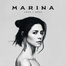 MARINA — LOVE + FEAR cover artwork