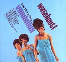 Martha and the Vandellas Watchout! cover artwork