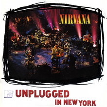 Nirvana MTV Unplugged in New York cover artwork