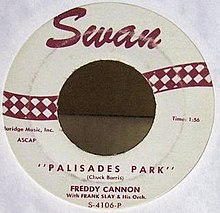 Freddy Cannon — Palisades Park cover artwork