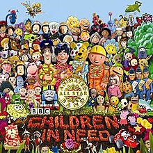 Peter Kay&#039;s Animated All Star Band The Official BBC Children In Need Medley cover artwork