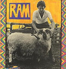 Paul and Linda McCartney Ram cover artwork
