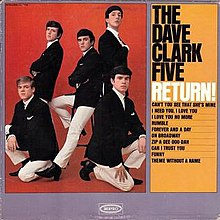The Dave Clark Five The Dave Clark Five Return! cover artwork