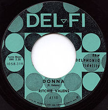 Ritchie Valens Donna cover artwork