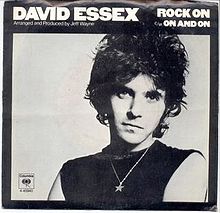 David Essex — Rock On cover artwork
