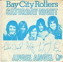Bay City Rollers Saturday Night cover artwork