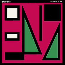 Split Enz True Colours cover artwork
