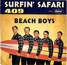 The Beach Boys — Surfin&#039; Safari cover artwork