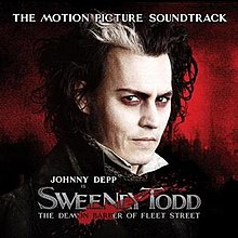 Various Artists Sweeney Todd: The Demon Barber of Fleet Street: The Motion Picture Soundtrack cover artwork