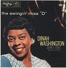 Dinah Washington The Swingin&#039; Miss D cover artwork